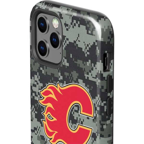 NHL Calgary Flames Camo iPhone 12 Pro Impact Case