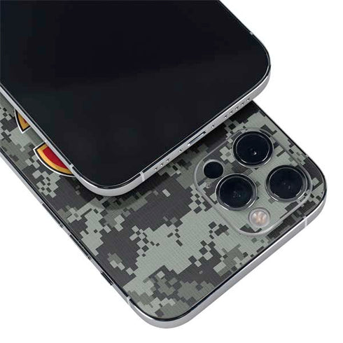 NHL Calgary Flames Camo iPhone 12 Pro Skin