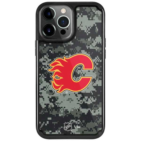 NHL Calgary Flames Camo iPhone 13 Pro Cargo Case