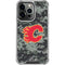 NHL Calgary Flames Camo iPhone 13 Pro Clear Case