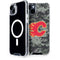 NHL Calgary Flames Camo iPhone 15 Plus MagSafe Case
