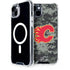 NHL Calgary Flames Camo iPhone 15 Plus MagSafe Case
