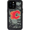NHL Calgary Flames Camo iPhone 14 Pro Max Waterproof Case