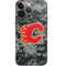 NHL Calgary Flames Camo iPhone 15 Pro Skin