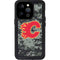 NHL Calgary Flames Camo iPhone 14 Pro Waterproof Case