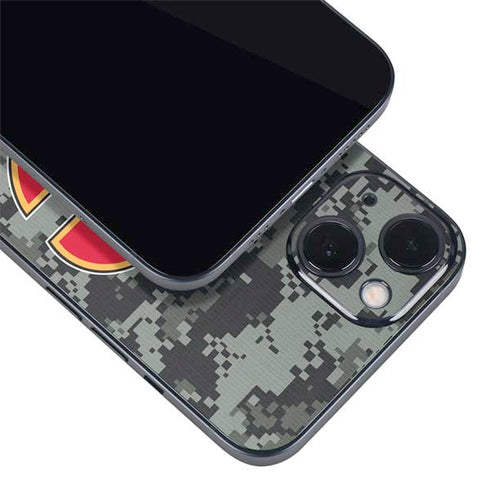 NHL Calgary Flames Camo iPhone 14 Skin