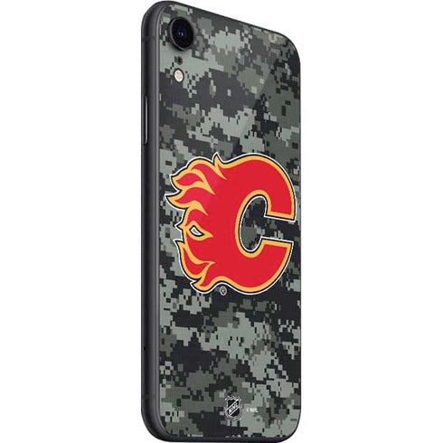 NHL Calgary Flames Camo iPhone SE (2nd & 3rd Gen) Skin