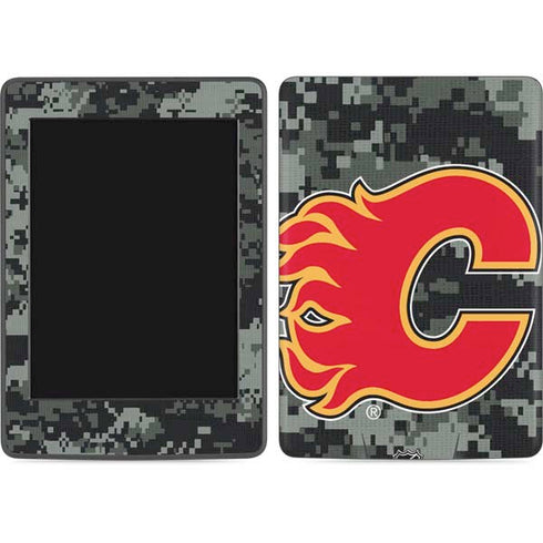 NHL Calgary Flames Camo Amazon Kindle Skin
