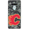 NHL Calgary Flames Camo LG Stylo 6 Clear Case