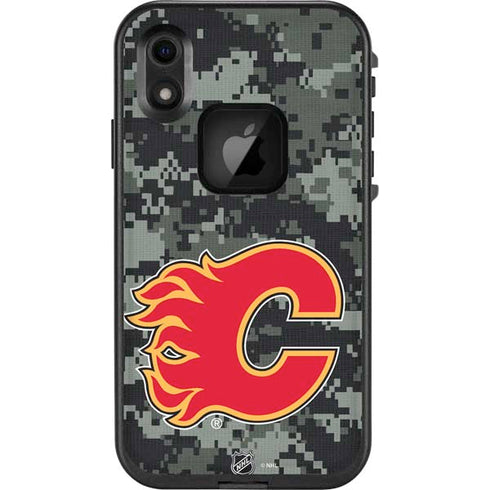 NHL Calgary Flames Camo LifeProof Fre iPhone Skin