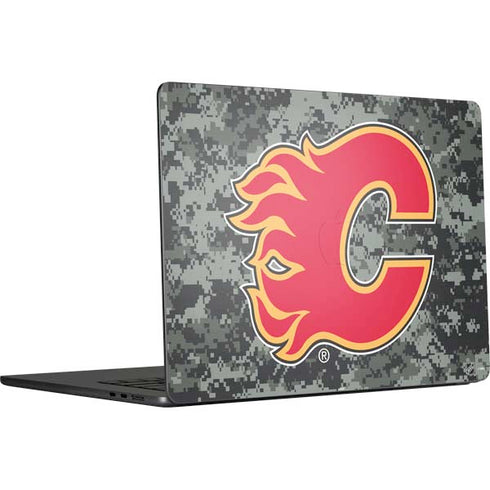 NHL Calgary Flames Camo MacBook Air 15 in (2023) Skin