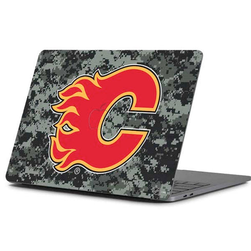 NHL Calgary Flames Camo Apple MacBook Pro 13-inch Skin