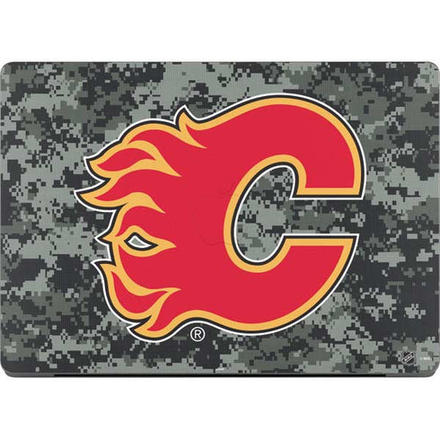 NHL Calgary Flames Camo MacBook Pro 14in (2021-24) Skin