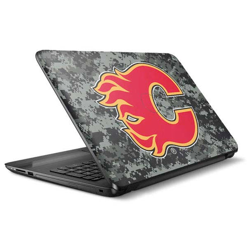 NHL Calgary Flames Camo HP Notebook Skin