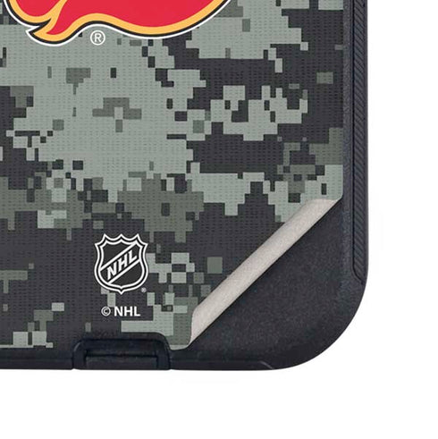 NHL Calgary Flames Camo Otterbox Defender iPhone Skin