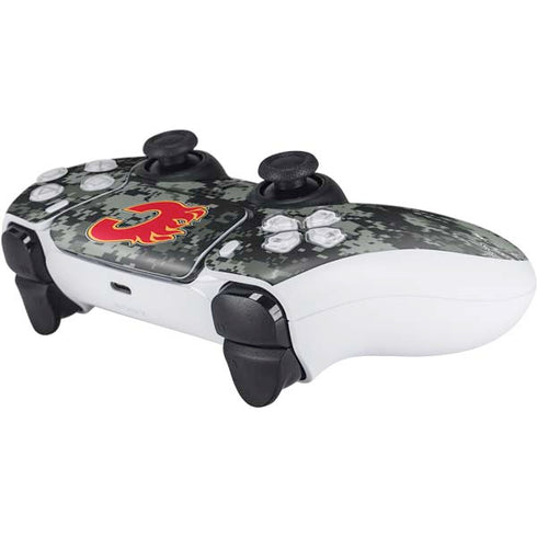 NHL Calgary Flames Camo PS5 Controller Skin