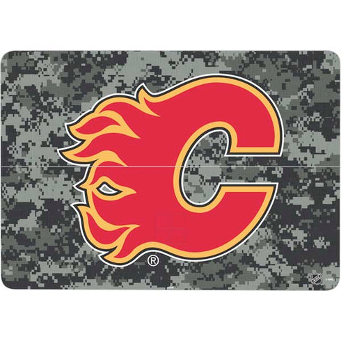NHL Calgary Flames Camo Surface Laptop Studio Skin
