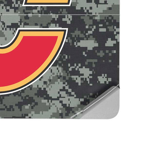 NHL Calgary Flames Camo Surface Laptop Studio Skin