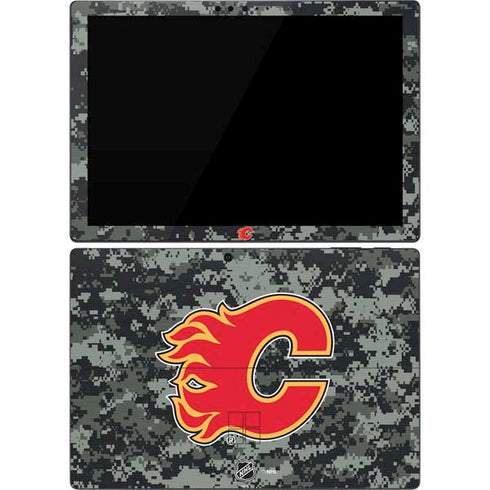 NHL Calgary Flames Camo Surface Pro 7 Skin
