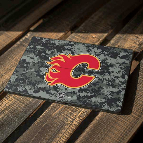 NHL Calgary Flames Camo Surface Pro 7 Skin