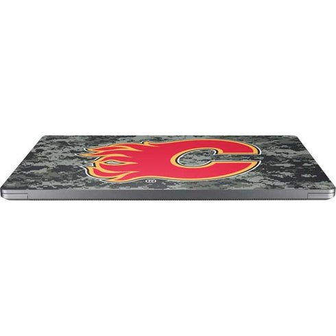 NHL Calgary Flames Camo Universal Laptop 14in (11.4 x 8.2in) Skin