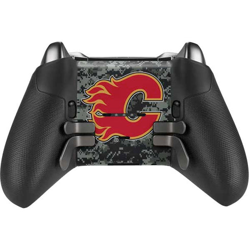 NHL Calgary Flames Camo Xbox Elite Wireless Controller Series 2 Skin