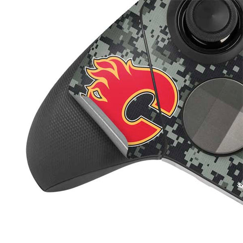 NHL Calgary Flames Camo Xbox Elite Wireless Controller Series 2 Skin