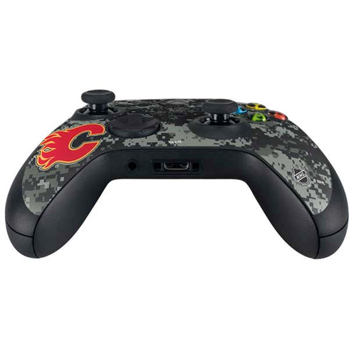 NHL Calgary Flames Camo Xbox Series X Controller Skin