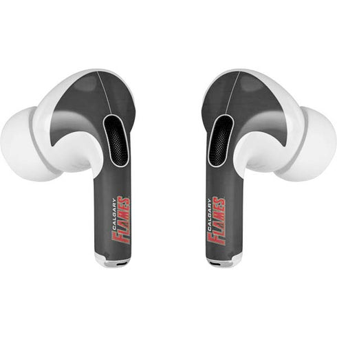 NHL Calgary Flames Distressed AirPods Pro 2nd Gen Skin
