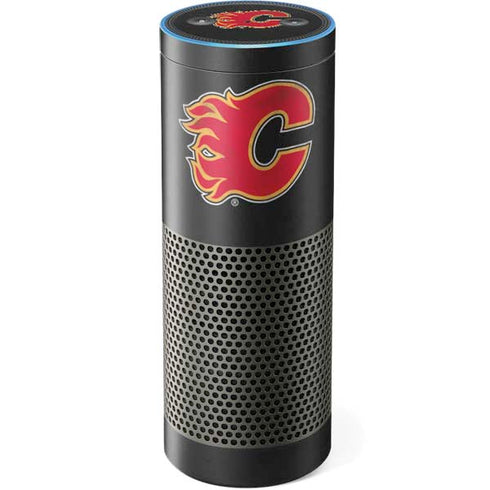 NHL Calgary Flames Distressed Amazon Echo Skin