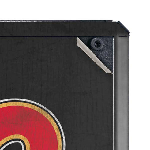NHL Calgary Flames Distressed Cooler Master MasterBox Q300L Mini Tower Skin