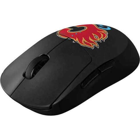 NHL Calgary Flames Distressed G Pro Wireless Gaming Mouse Skin
