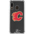 NHL Calgary Flames Distressed Galaxy A30 Clear Case