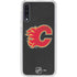 NHL Calgary Flames Distressed Galaxy A50 Clear Case