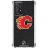 NHL Calgary Flames Distressed Galaxy A52 5G Clear Case
