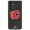 NHL Calgary Flames Distressed Galaxy A54 5G Clear Case