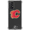NHL Calgary Flames Distressed Galaxy A72 5G Clear Case
