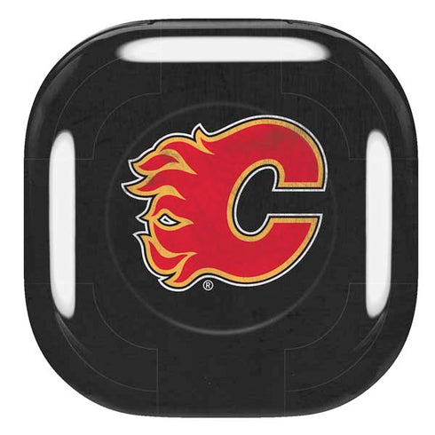 NHL Calgary Flames Distressed Galaxy Buds Live Skin
