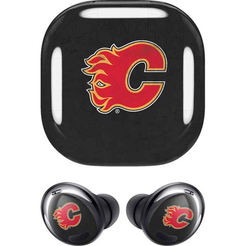 NHL Calgary Flames Distressed Galaxy Buds Pro Skin