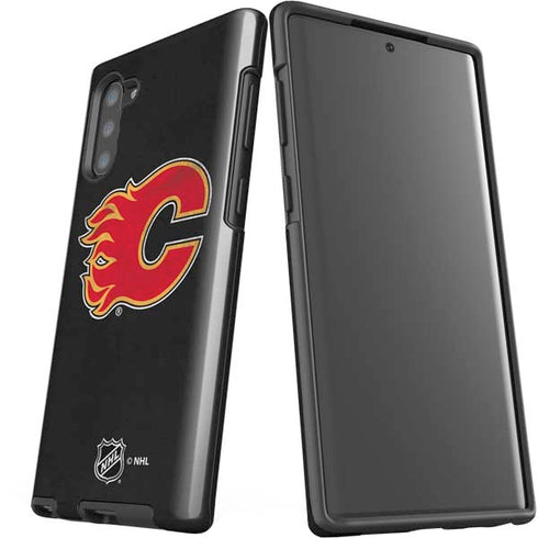 NHL Calgary Flames Distressed Galaxy Note 10 Pro Case