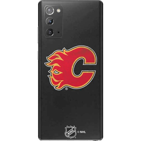 NHL Calgary Flames Distressed Galaxy Note20 5G Skin
