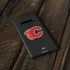 NHL Calgary Flames Distressed Galaxy S10 Skin
