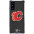 NHL Calgary Flames Distressed Galaxy S20 FE Clear Case