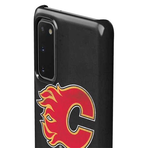 NHL Calgary Flames Distressed Galaxy S20 Lite Case