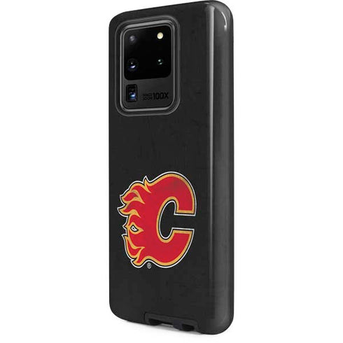 NHL Calgary Flames Distressed Galaxy S20 Ultra 5G Pro Case