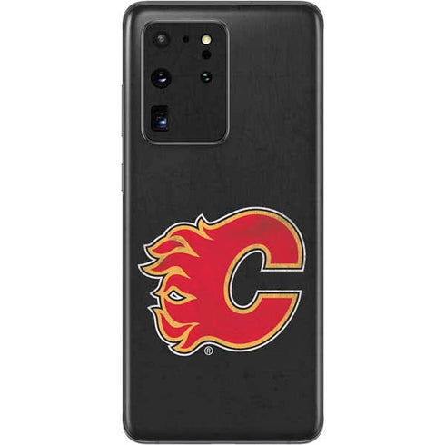 NHL Calgary Flames Distressed Galaxy S20 Ultra 5G Skin