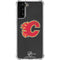 NHL Calgary Flames Distressed Galaxy S21 FE Clear Case