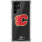 NHL Calgary Flames Distressed Galaxy S22 Ultra Clear Case