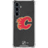NHL Calgary Flames Distressed Galaxy S23 FE Clear Case