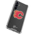 NHL Calgary Flames Distressed Galaxy S23 FE Clear Case